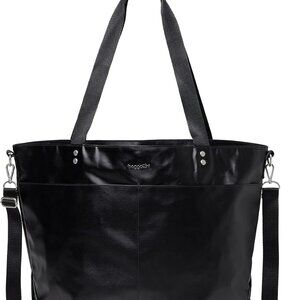 Baggallini Laminated Carryall Tote Black